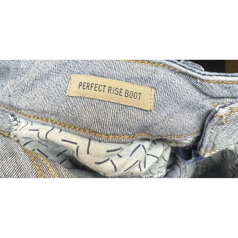 Ariat REAL Jeans Womens 27L Blue Medium Wash Perfect Rise Slim Bootcut Denim - Picture 9 of 12